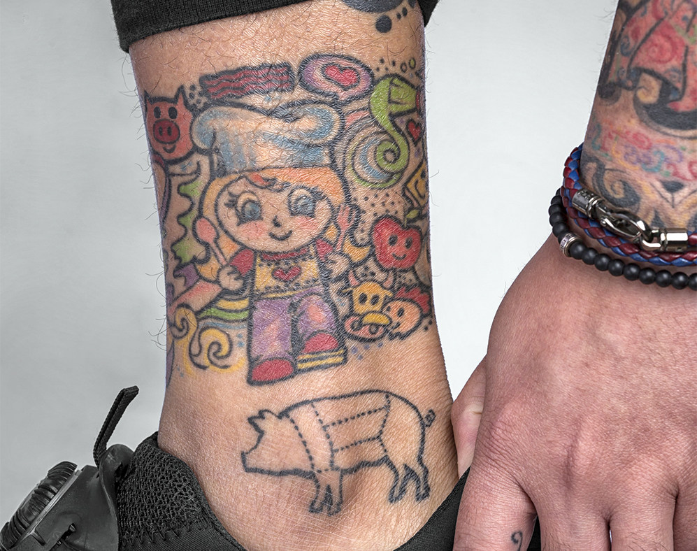 More of Paul Samson's tattoos