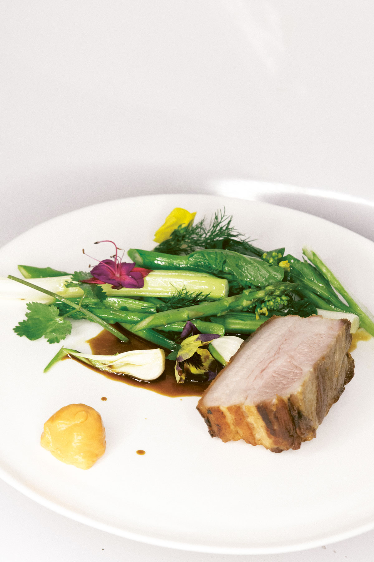 Pork and vegetable dish by Tony Yoo