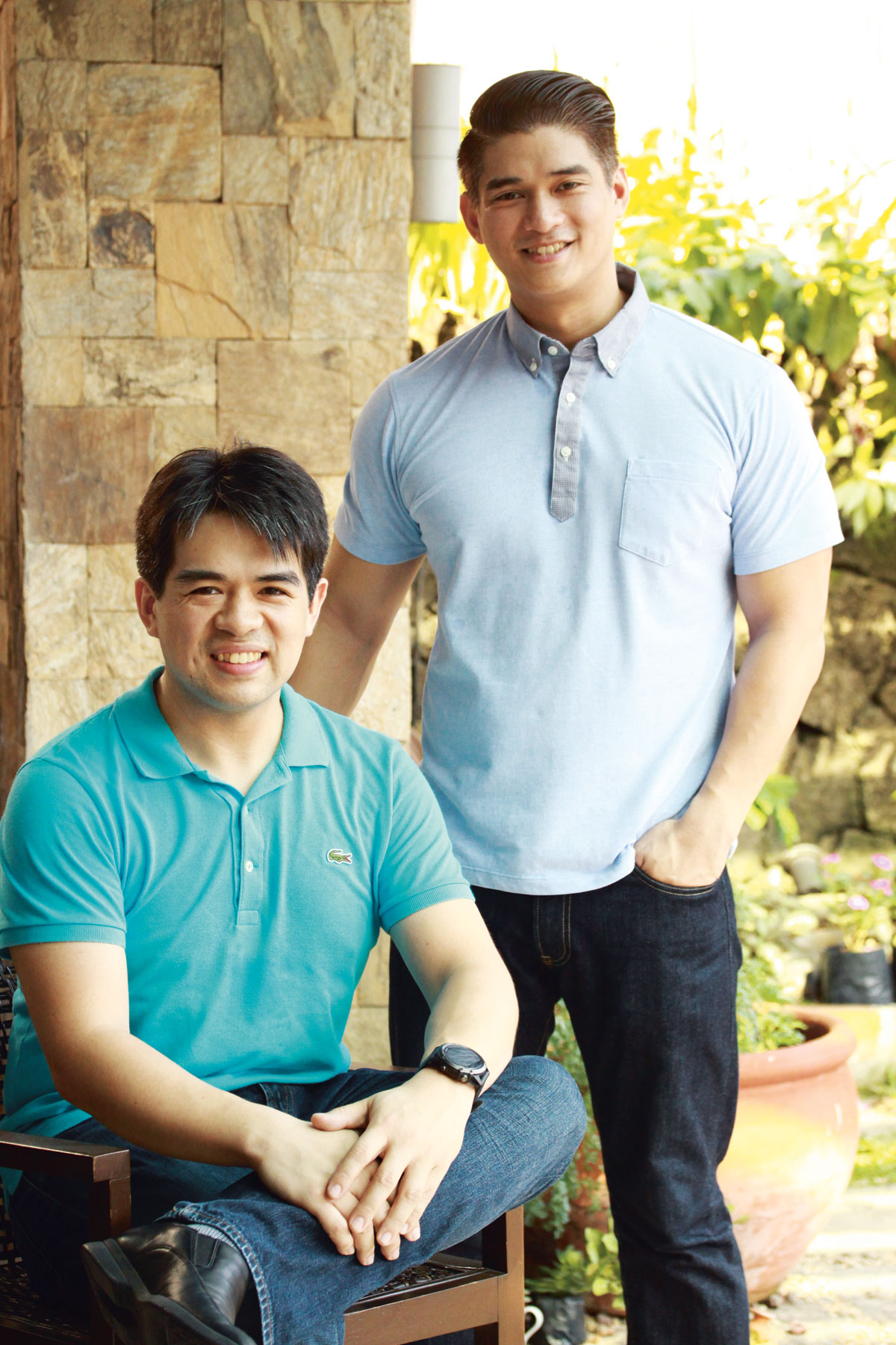 Filipino entrepreneurs Michael and Tim Lim