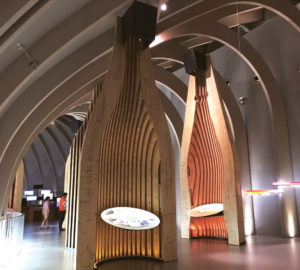 The smart and stylish design of La Cité du Vin extends within its walls with three state-of-the art tasting rooms that will involve all of the senses
