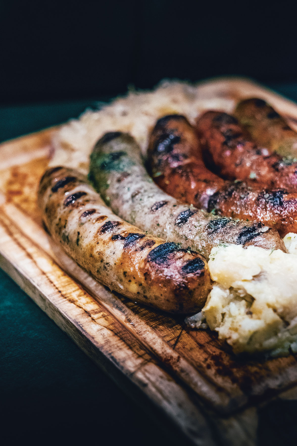 The sausages in Spice & Cleaver are divided into “traditional” and “artisanal”
