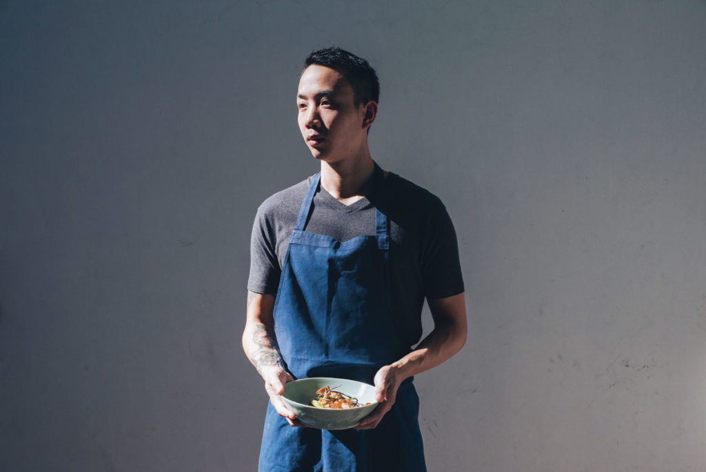 Private dining chef Justin Golangco