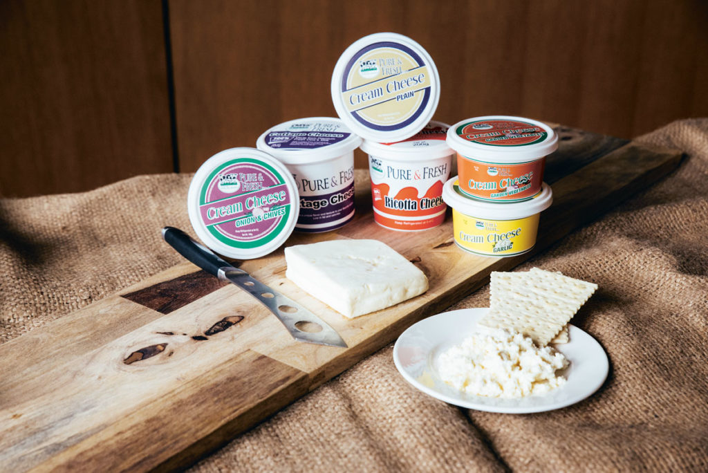 Hacienda Macalauan’s new cream cheese line and its various flavors