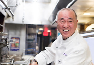 "I don’t think we have a specific formula. When everything falls into place then we are ready to open," says Nobu Matsuhisa