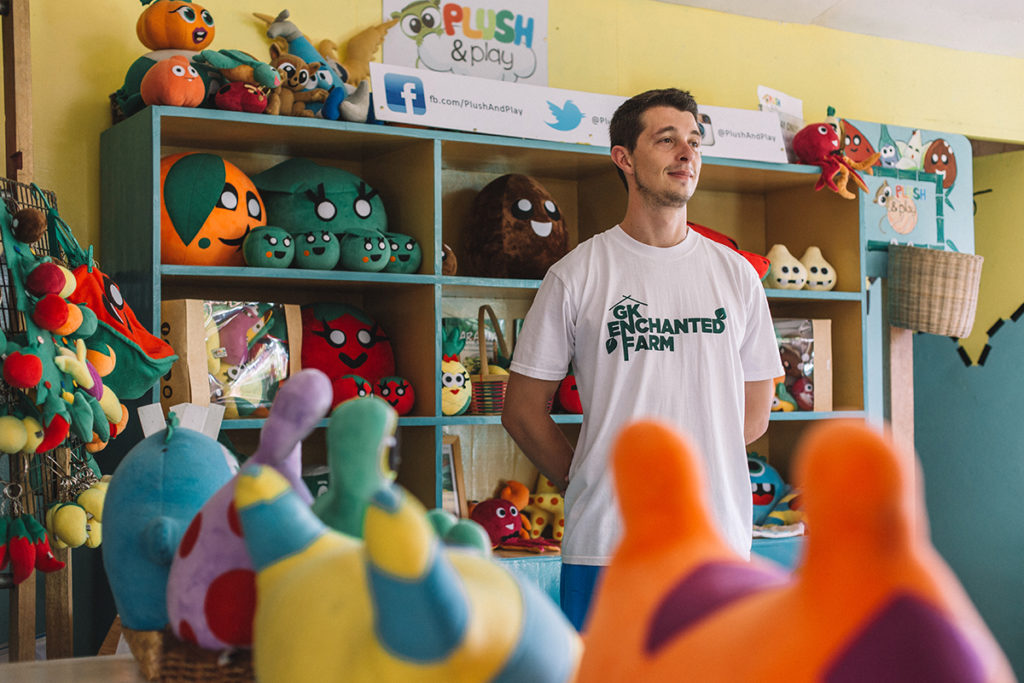 Fabien Courteille of Plush and Play hit gold by supplying his toys to a major store, making his products more accessible to people
