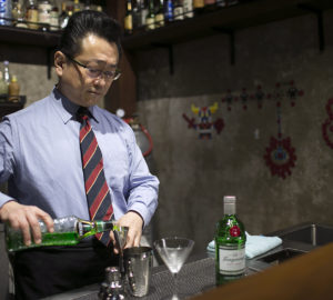 The soft-spoken Hidetsugu Ueno lets his bar guests—and credentials—do all the talking