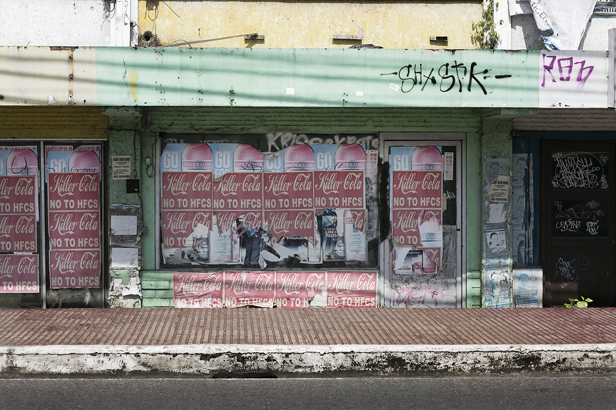 Parts of Bacolod City were once covered in anti-high fructose corn syrup posters