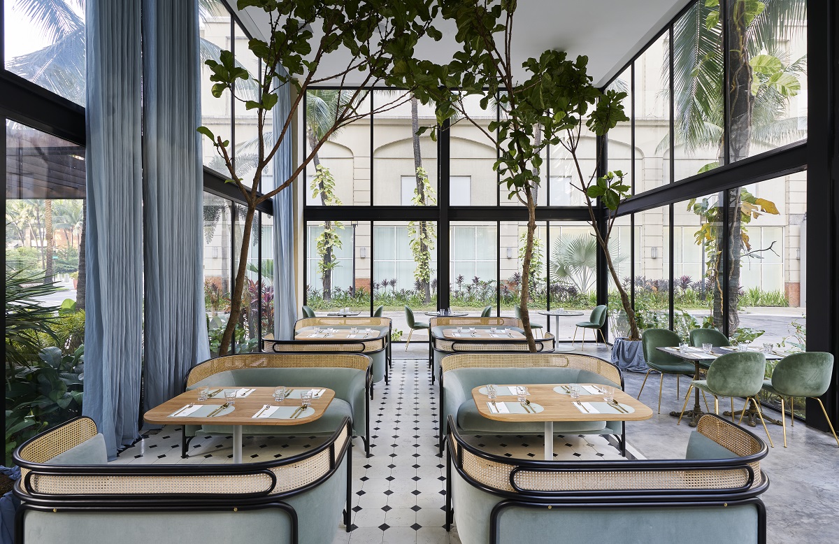 Harlan + Holden’s Glasshouse in Rockwell have beautiful interiors designed to breathe nature