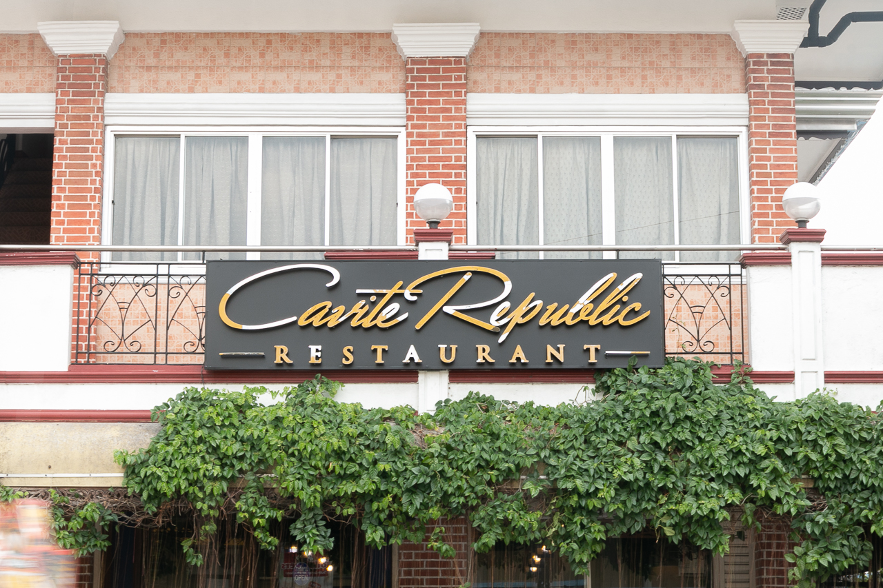 Cavite Republic Restaurant was established 16 years ago on Independence Day