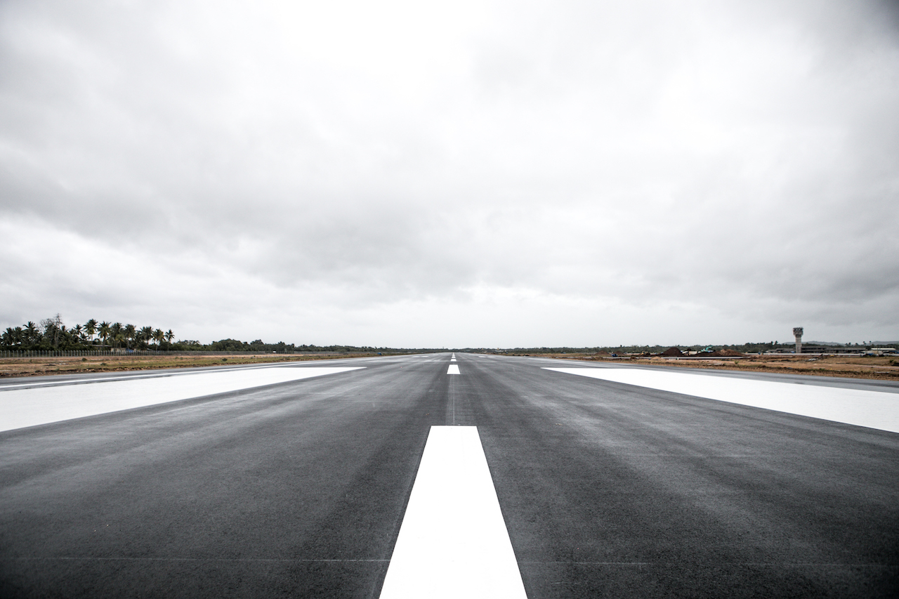A look at the Bohol international airport runway