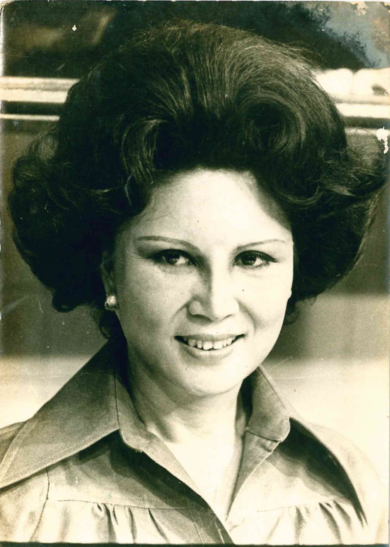 Nora Daza in her younger years