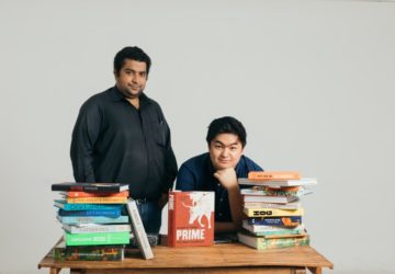 Rajiu Daswani and Miguel Angeles of The Kitchen Bookstore