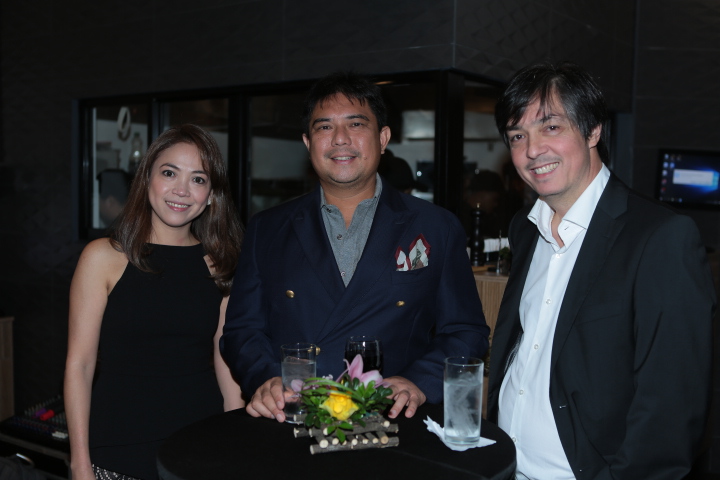 Miyazaki Gyu owners Trixie Takahashi, Mike Arroyo, and Santi Araneta