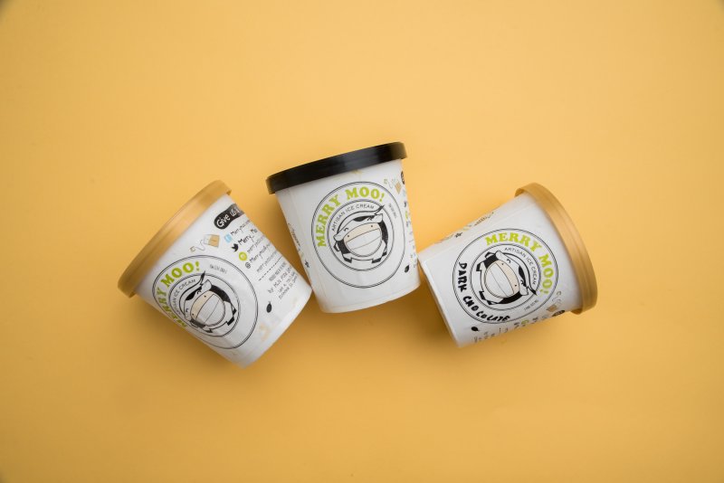 The Merry Moo and Mommy Treats collaboration yielded this lactation ice cream line