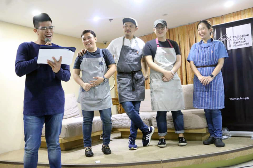 Chefs Christian De Jesus, Nino Laus, Patrick Go, and Jac Laudico