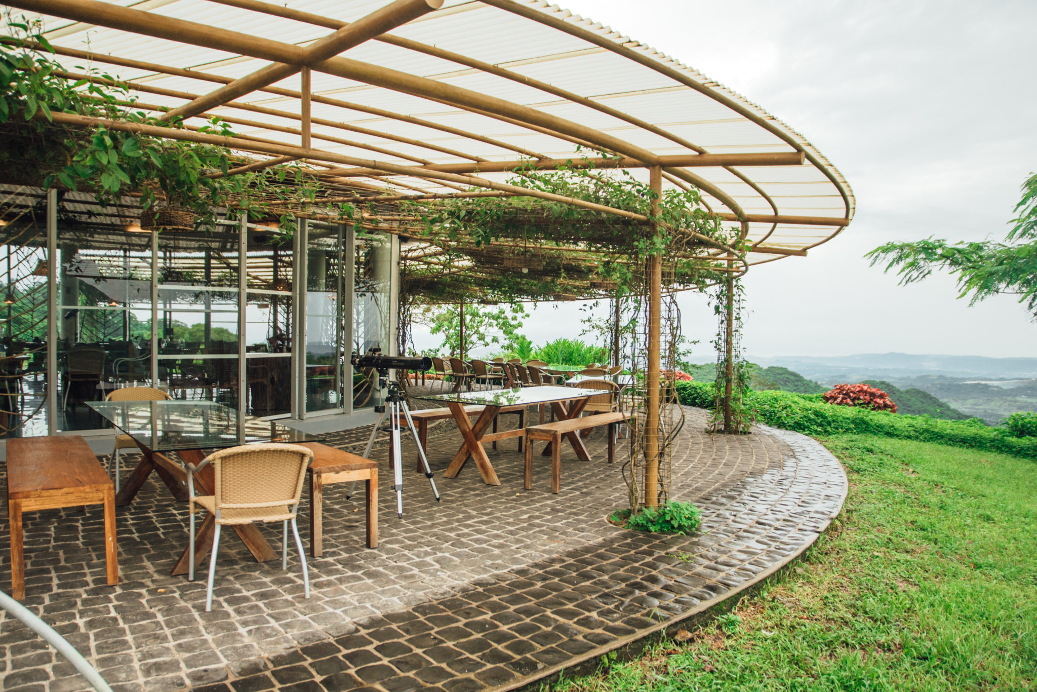 Tucked in the forests of Rizal, Masungi Georeserve complements its eco-friendly trails with seasonal restaurant Silayan that serves homegrown food