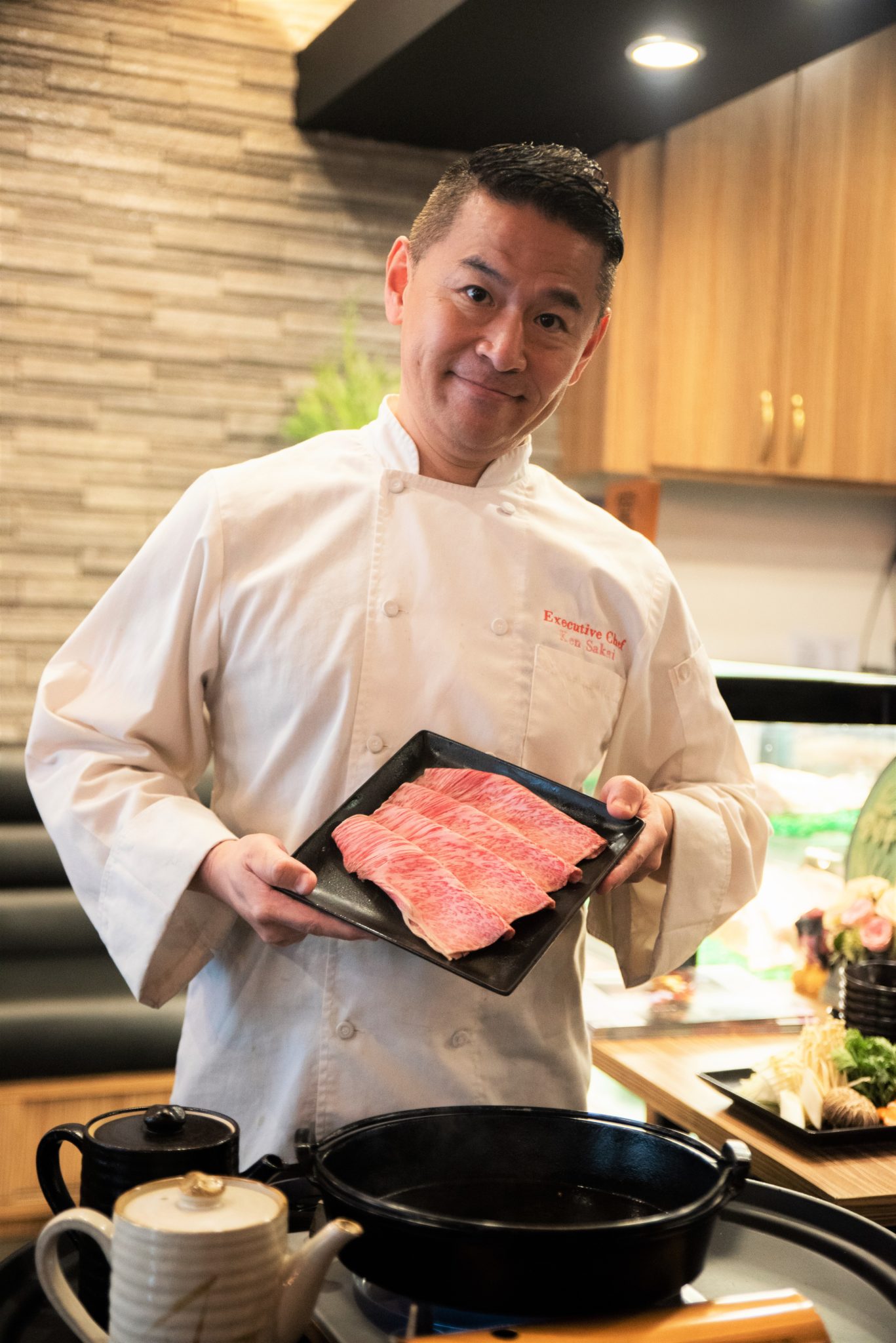 Miyazaki Gyu executive chef Kensuke Sakai