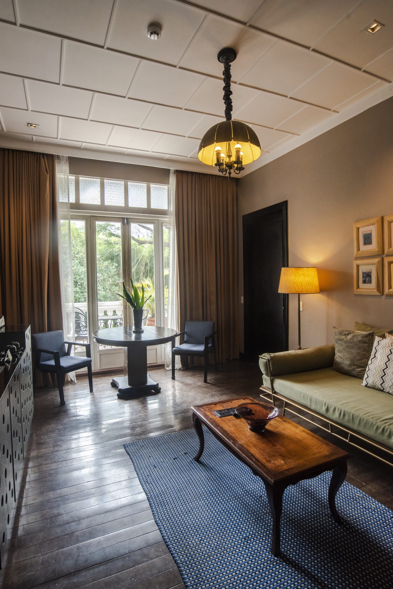 One of the suites in Henry Hotel showcases the power of adaptive reuse and conservation