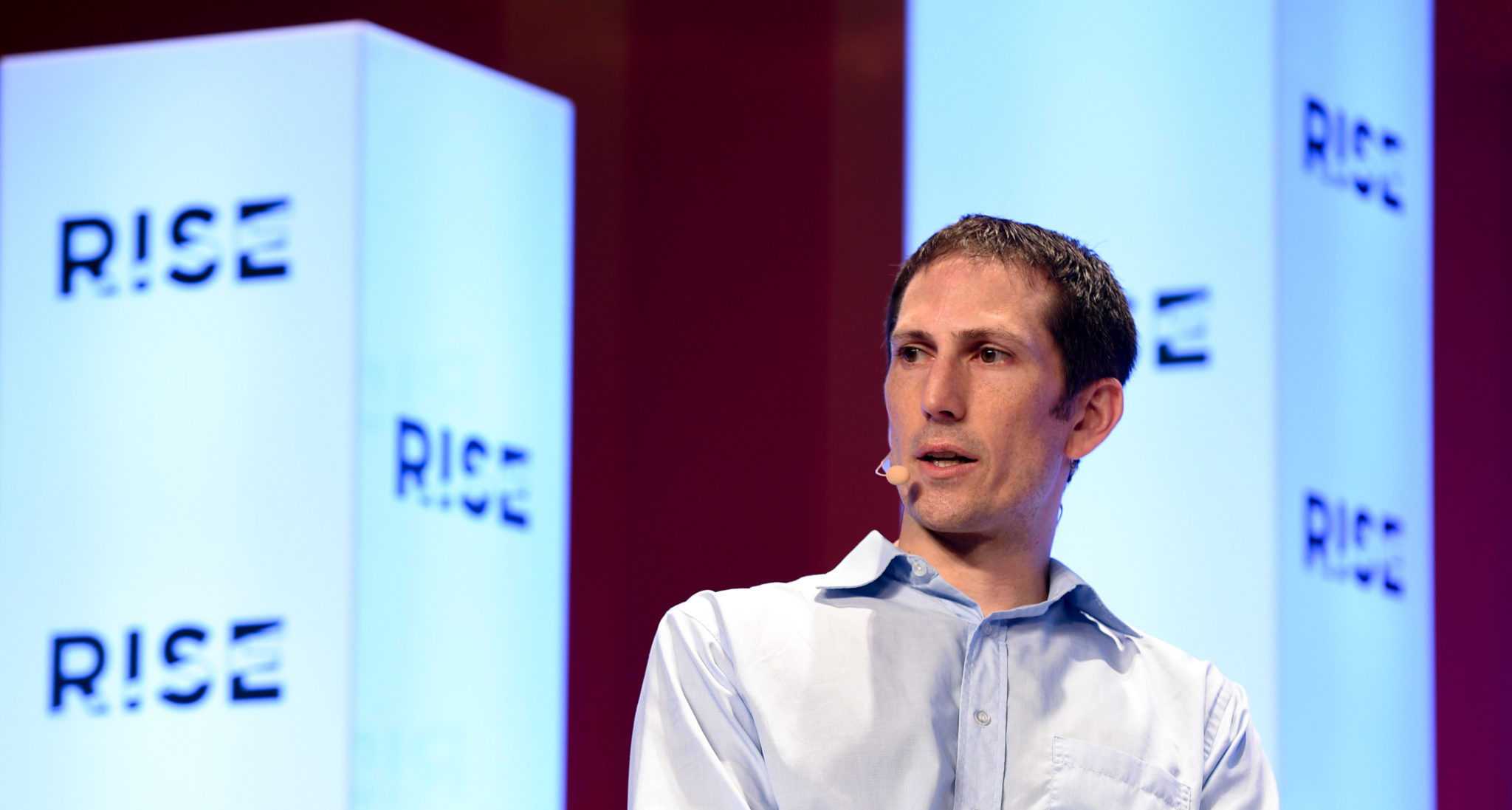 Nick Halla, SVP International, Impossible Foods, on Center Stage at Rise 2019 at the Hong Kong Convention and Exhibition Center
