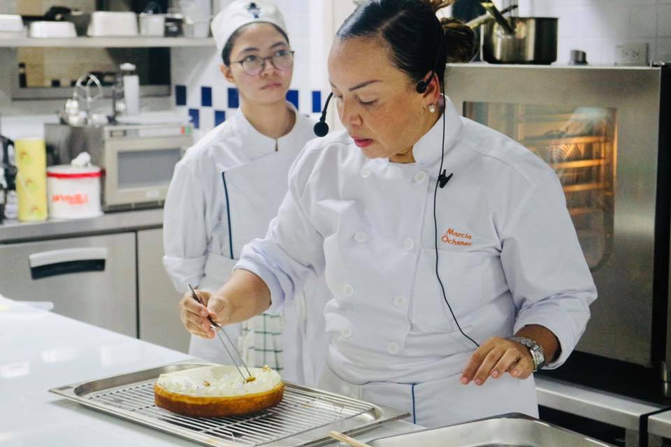"When you go to professional kitchens, you don’t say ‘Oh, I’m from the Le Cordon Bleu’ and think that you’re important,” says Marcia Ochsner