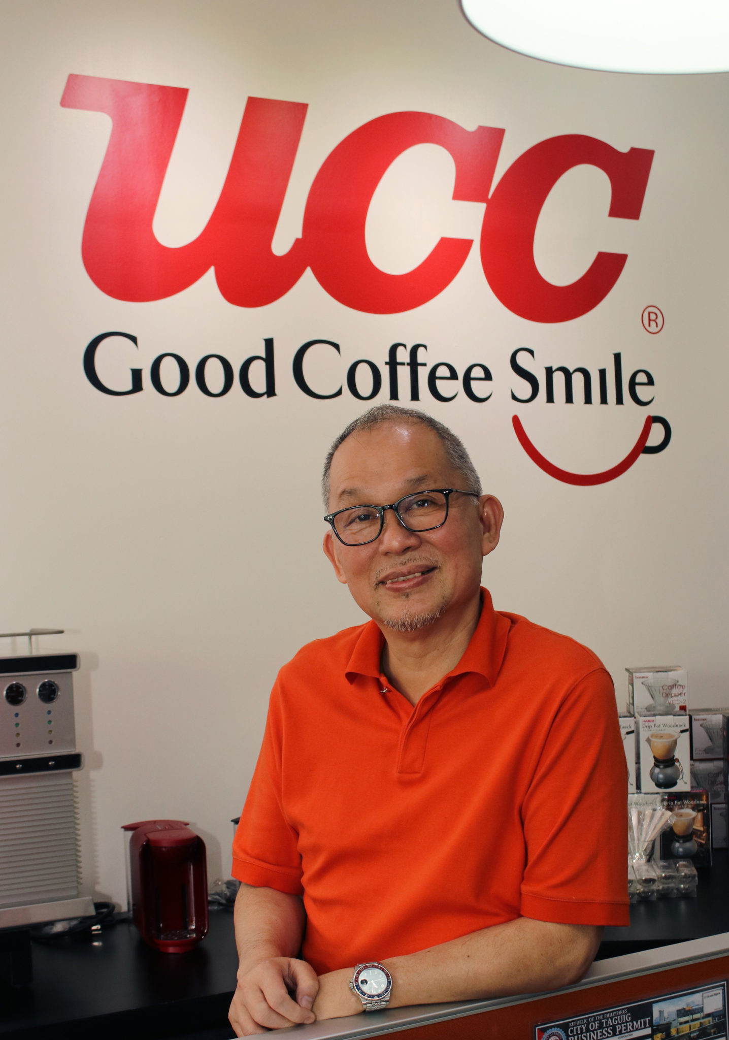 Hubert Young started his career in food and beverage by handling the coffee section of his family's business before setting his sights on franchises from Japan
