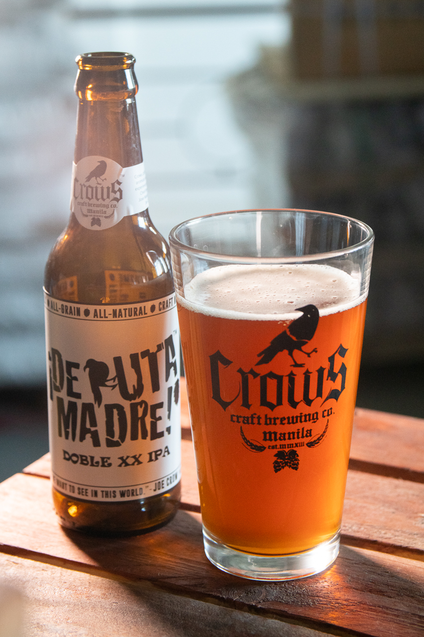 Crows Craft Brewery and Distillery Co.'s flagship beer, De Puta Madre