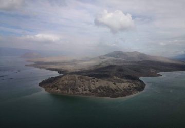 The crater laker of Mount Taal has already dried up due to volcanic activity underground