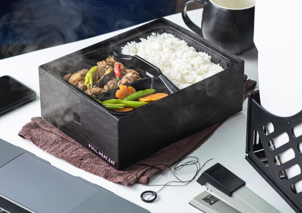 This self-heating box is the next innovative food packaging | F&B Report