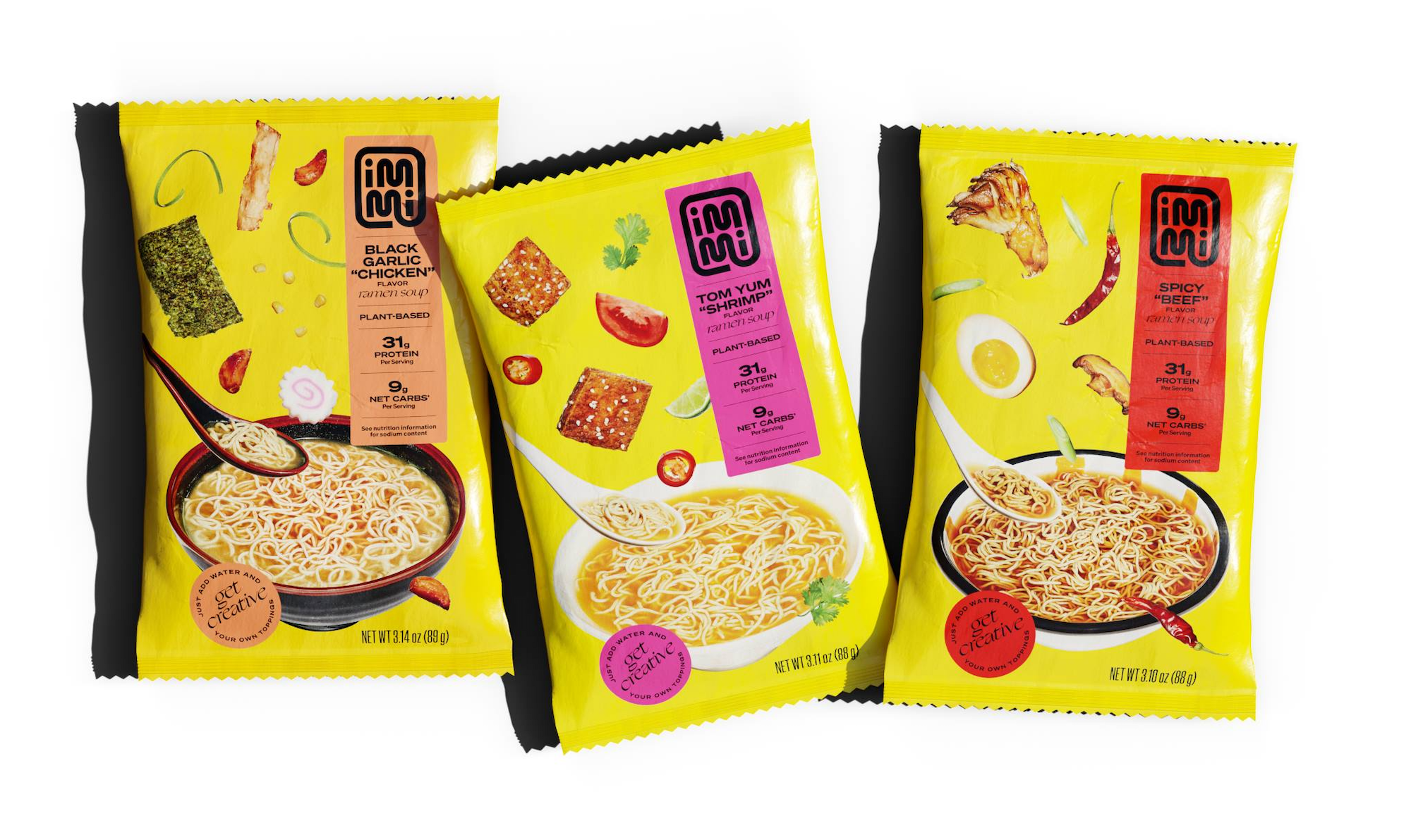 US-based company Immi's ramen is made from plant protein
