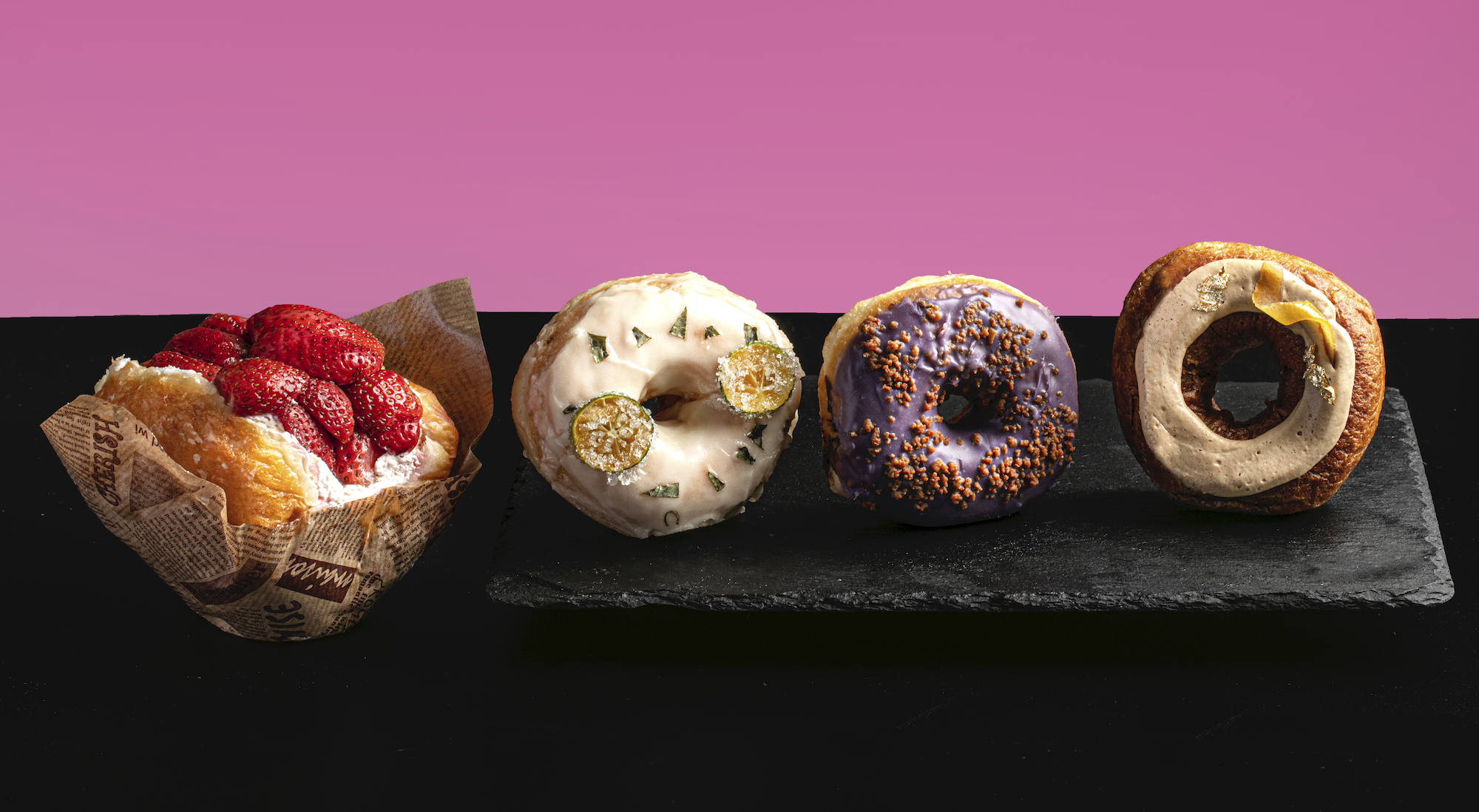 Doughnut flavors dive deeper than ever in the abstract, adventurous, and innovative