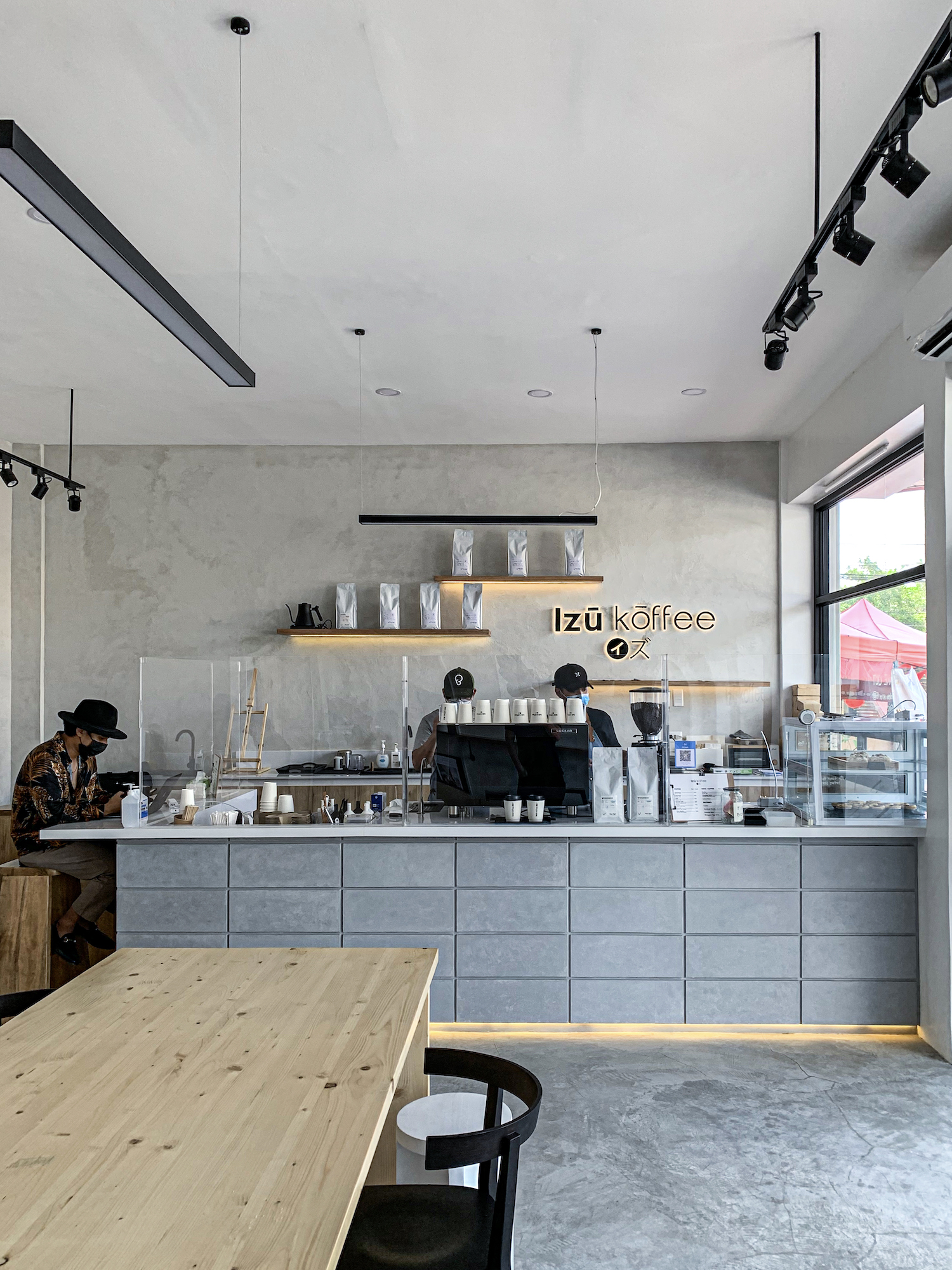 A minimalist design has become something of a cafe blueprint in the local coffee scene