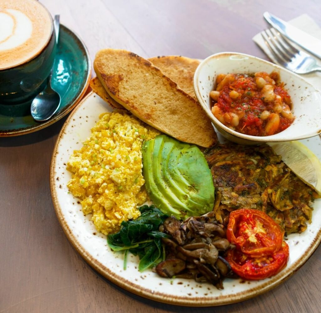 Shaka's plant-based big breakfast