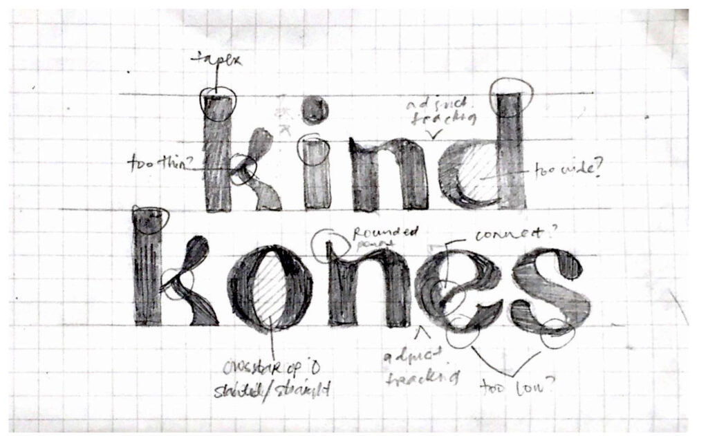 The Kind Kones logo reflects their philosophy of being kind to both the body and the environment