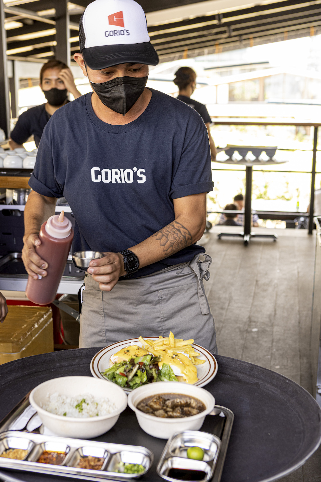 Each and every staff at Gorio's has tasted the items on the menu