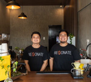 Wilbert Morada and John Lorenz Santos of Resonate Coffee
