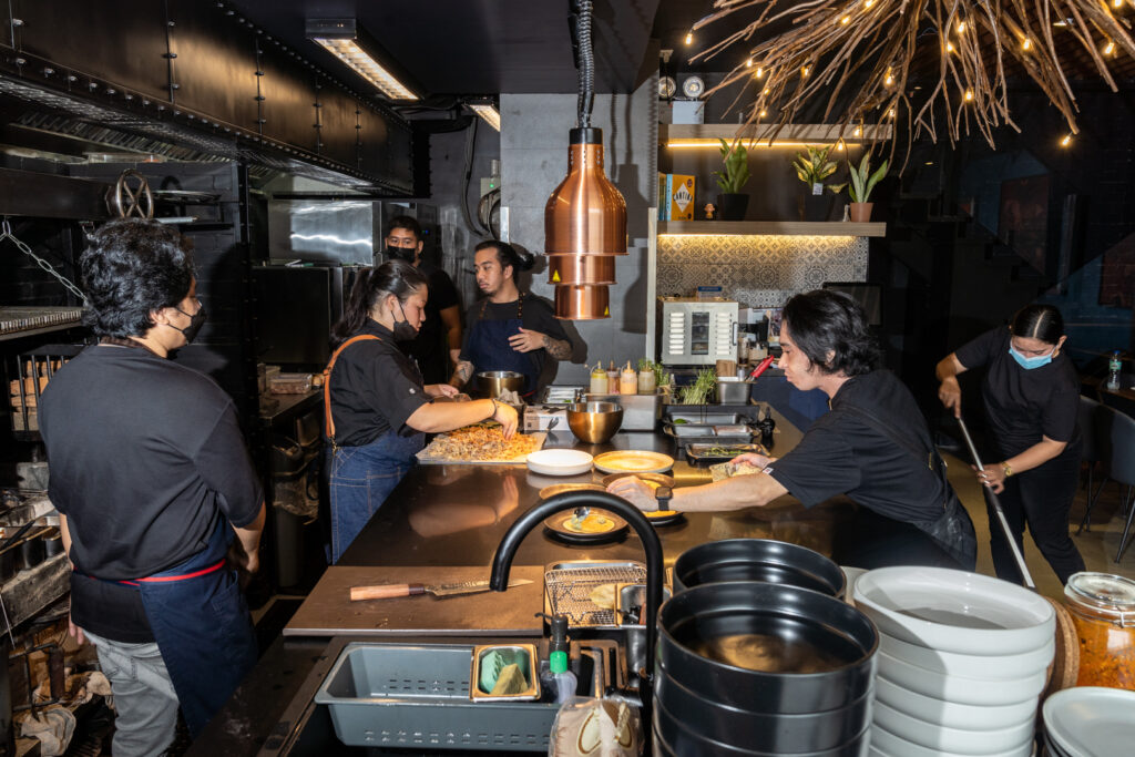 Despite Montañez's position in the group, his hands-on approach across all their restaurants is an invaluable inspiration for the Alegria Cantina team