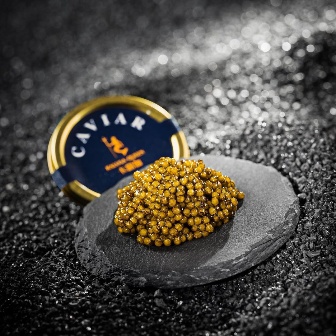 A closer-looked at farm-raised caviar from Kaluga Queen