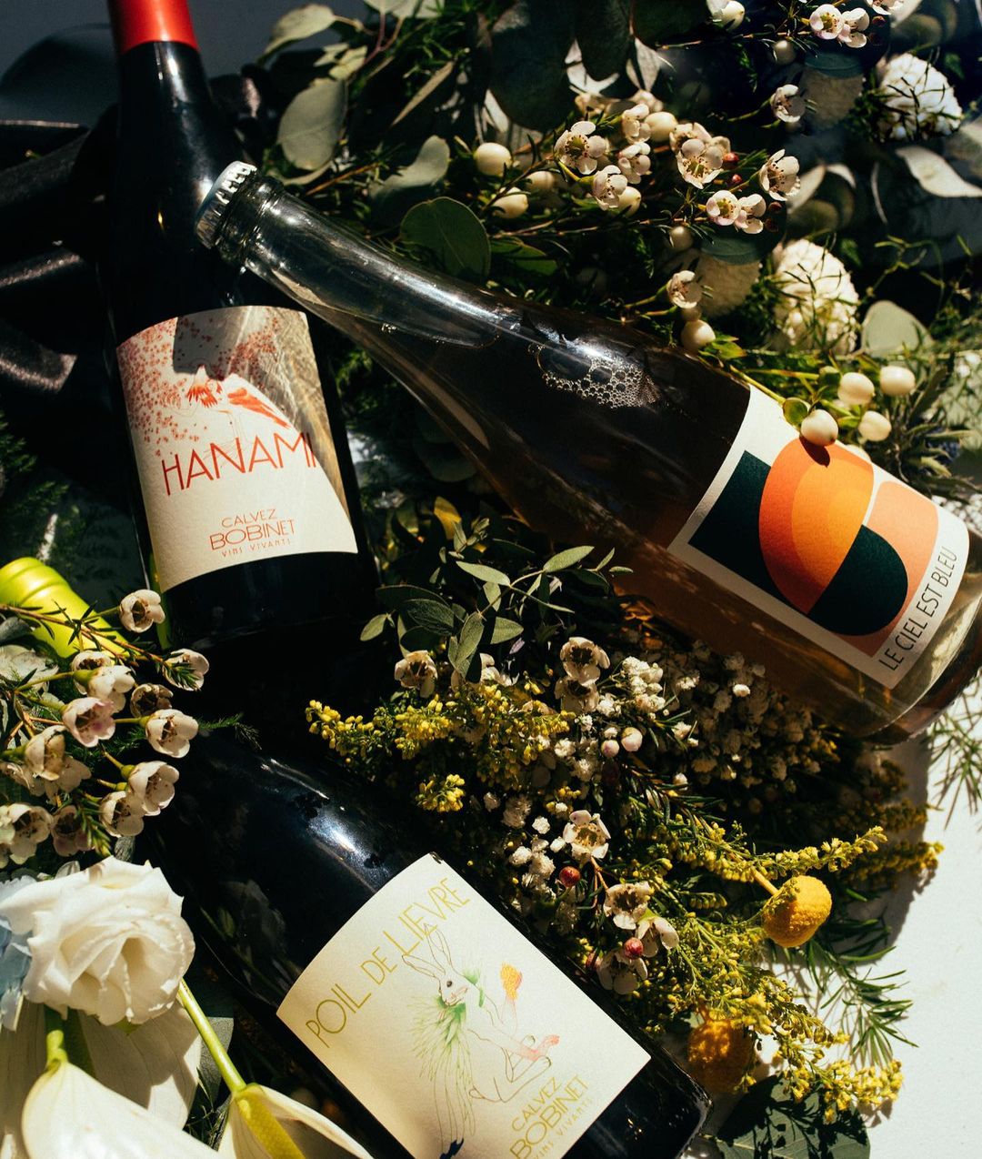 A selection of SomeLove's natural wines