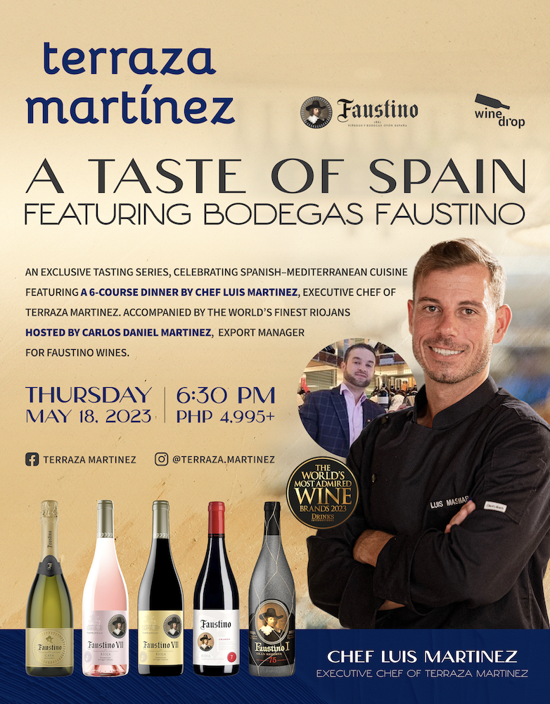 A taste of Spain with Luis Martinez of Terraza Martinez