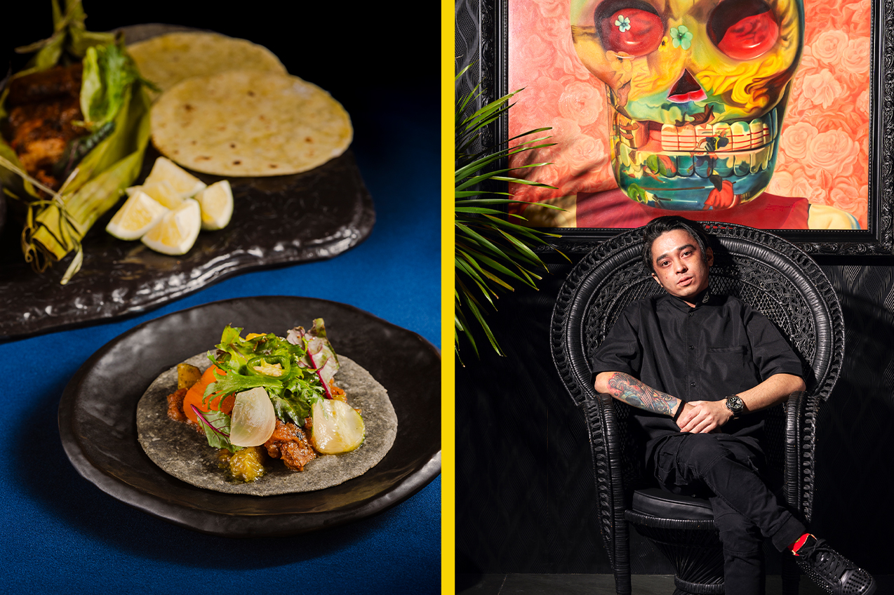 Alegria Manila new menu features a make-your-own-tacos platter