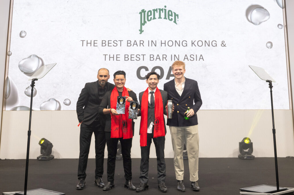 Coa celebrates its third consecutive No.1 at the Asia’s 50 Best Bars 2023 awards ceremony; PH bar The Curator reenters the list