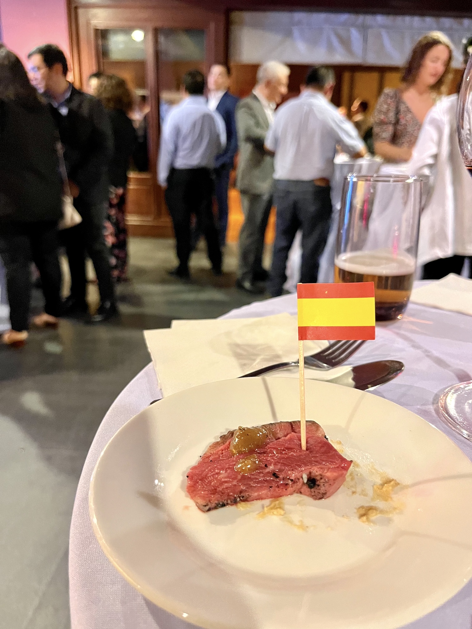 A closer look at the juicy, low-fat, and rose-colored Spanish beef