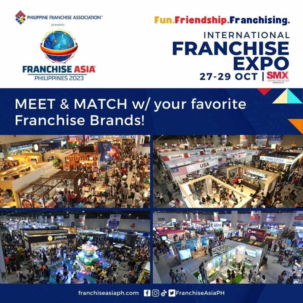 Meet and match with your favorite franchise brands at the International Franchise Expo