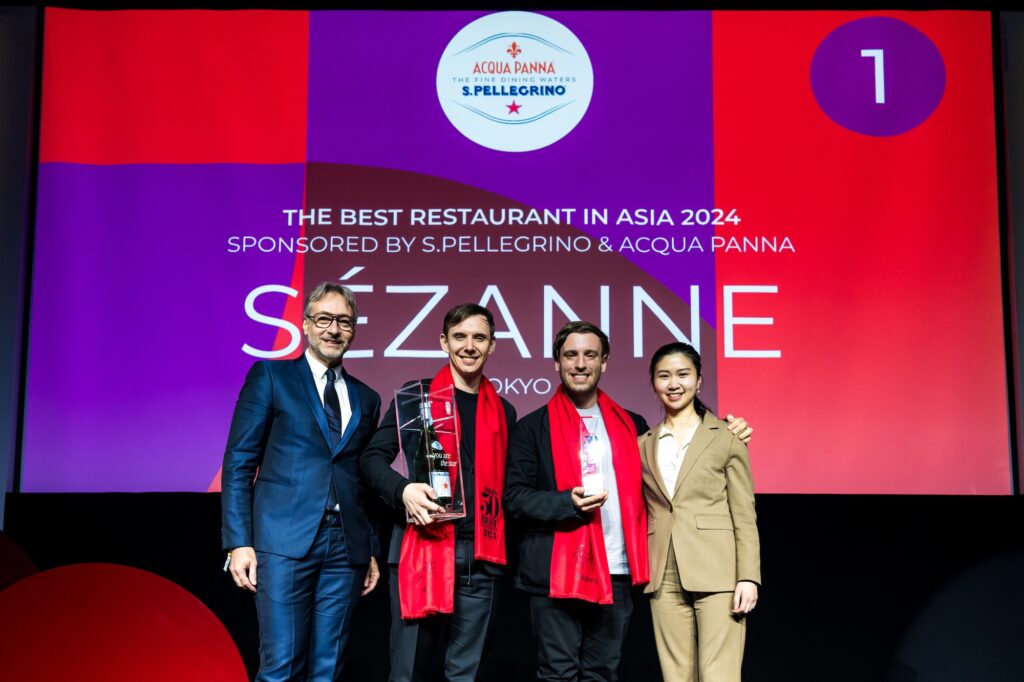 Tokyo's Sézanne is crowned No. 1 in Asia's 50 Best Restaurants 2024