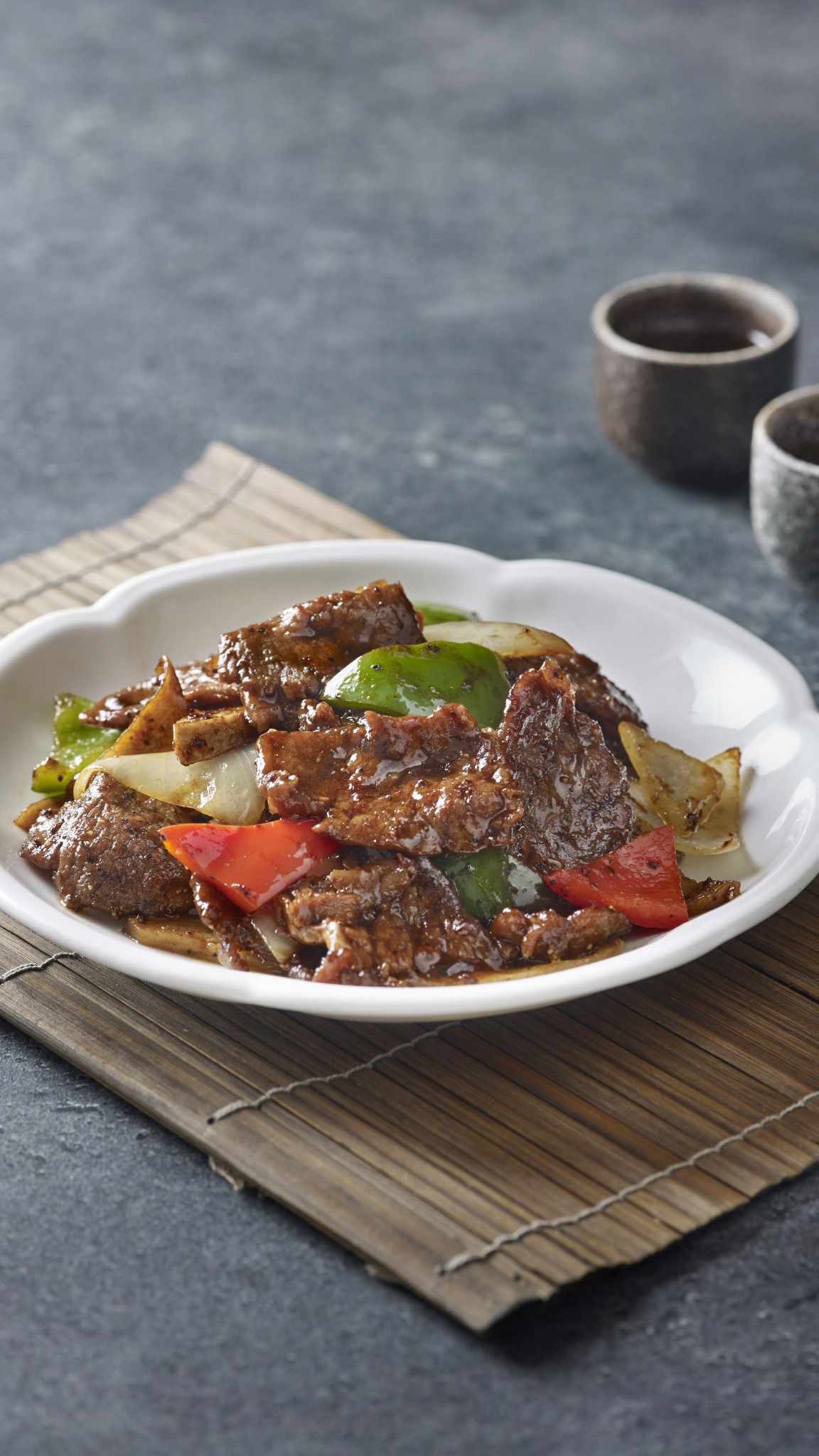 Black pepper beef